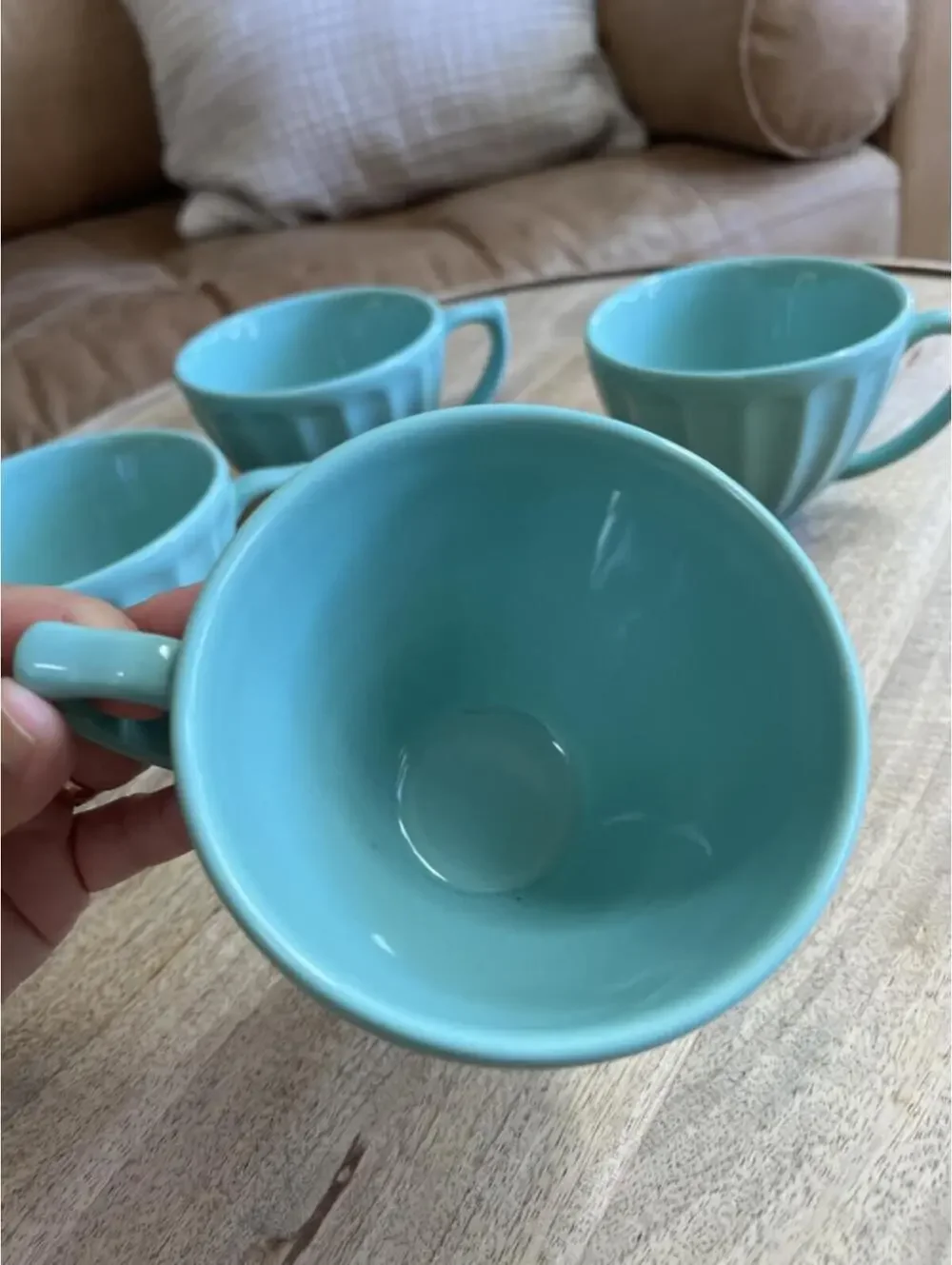Anthropologie latte mugs